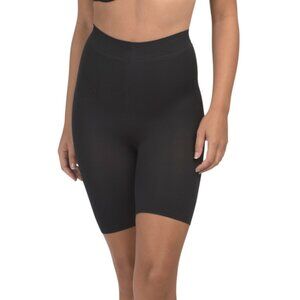 ASSETS BY SPANX Black Mid Thigh Shaping Shorts